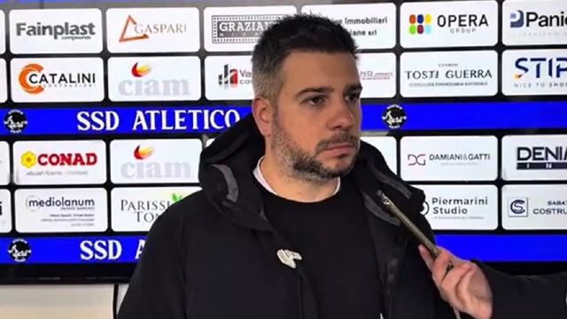 Atletico Ascoli-Castelfidardo 1-0, la voce di Seccardini: “I miei ragazzi hanno confermato di avere le palle quadre”