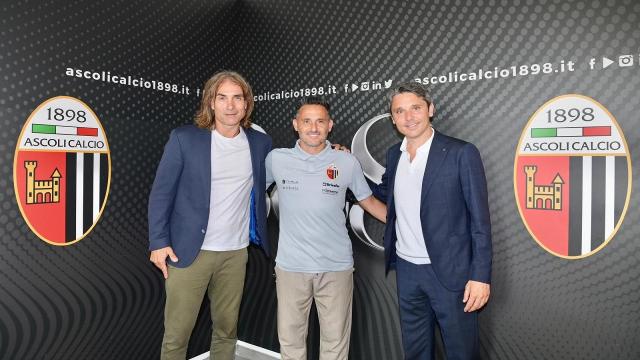 Ascoli Calcio, Di Michele: “Spero di far crescere i ragazzi”. Nosdeo: “Verdone e De Santis m'hanno chiesto una sterzata”