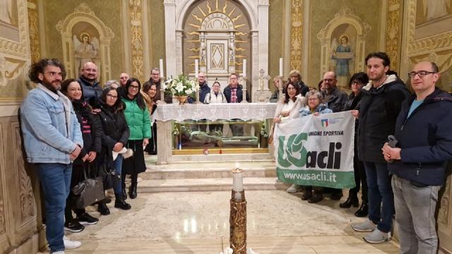 Unione Sportiva Acli, successo per la Camminata dei musei sulle orme del patrono di Monteprandone