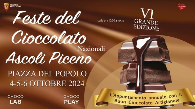 Ascoli Piceno, in Piazza del Popolo torna la Festa del Cioccolato Artigianale