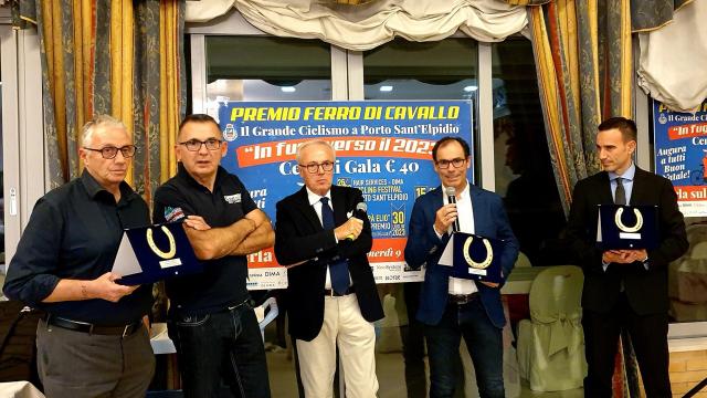 Ciclismo, a Porto Sant’Elpidio galà di fine anno 'In Fuga verso il 2023' con consegna del Premio Ferro di Cavallo 