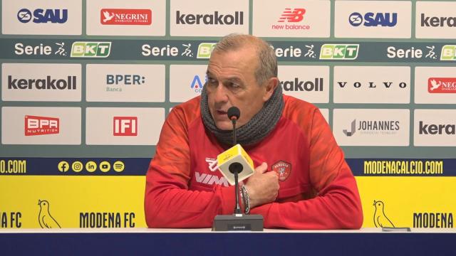 Modena-Perugia 1-1, voci Tesser (“Giochiamo con meno qualità”) e Castori (“Replicata la buona gara di Frosinone”)
