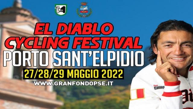 Porto Sant’Elpidio-Claudio Chiappucci-El Diablo Cycling Festival, spazio anche alla mediofondo di 87 chilometri