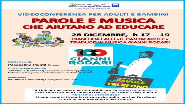 San Benedetto, una conferenza per ricordare vita ed opere di Gianni Rodari