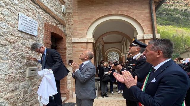 Sisma 2016, Castelli: ''Alla Madonna dell'Ambro esempio virtuoso di sussidiarietà del Terzo Settore''