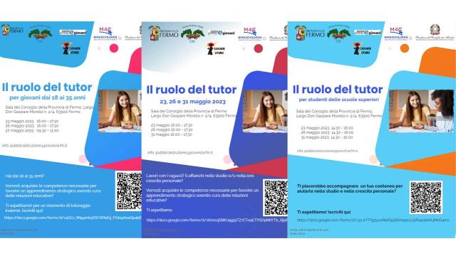 Provincia Fermo, continuano iniziative progetto 'Giovane Futuro'. In programma tre occasioni di confronto tra giovani