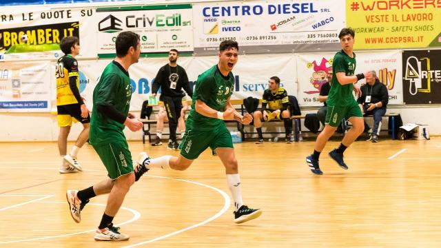Pallamano A2, riparte con una sconfitta a Ferrara il campionato dell'Handball Club Monteprandone
