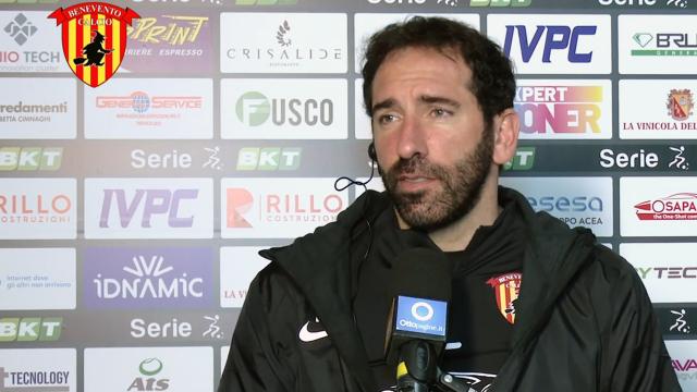 Benevento-Pisa 5-1, voci Caserta (“Bravi nelle conclusioni”) e D'Angelo (“Creato tantissimo nel primo tempo”)