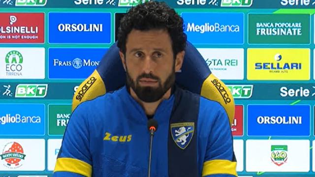 Frosinone-Pisa 0-0, voci Grosso (“Gara tosta e pareggio giusto”) e D'Angelo (“Nella ripresa siamo venuti fuori”)
