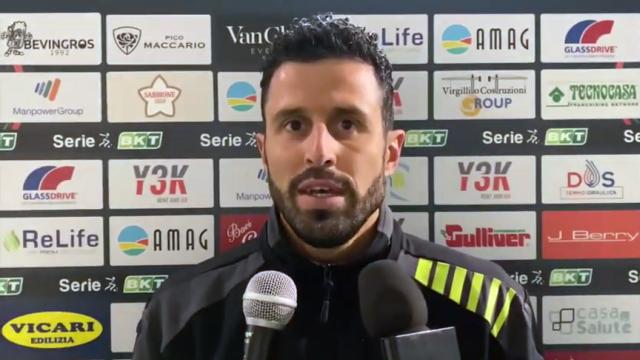 Alessandria-Frosinone 1-1, le voci di Longo (“Ragazzi meritavano di vincere”) e Grosso (“Partita brutta”) 