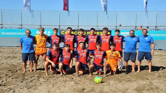 Coppa Italia Under 20 beach soccer, successo per l'Happy Car Samb: grande gara e 5-1 al Futsal Vasto