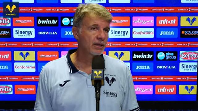Verona-Ascoli 3-1, la voce di Baroni in sala stampa post gara