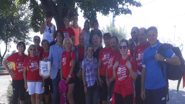 Unione Sportiva Acli, camminata di 7 chilometri a Castel San Pietro (frazione di Palmiano)