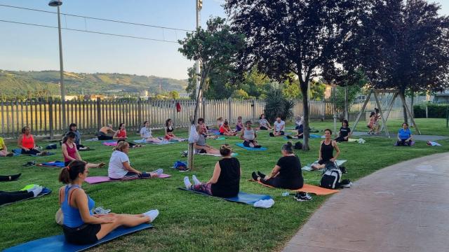 Monteprandone, Sport al Parco: torna l’attività fisica all’aria aperta con corsi gratuiti
