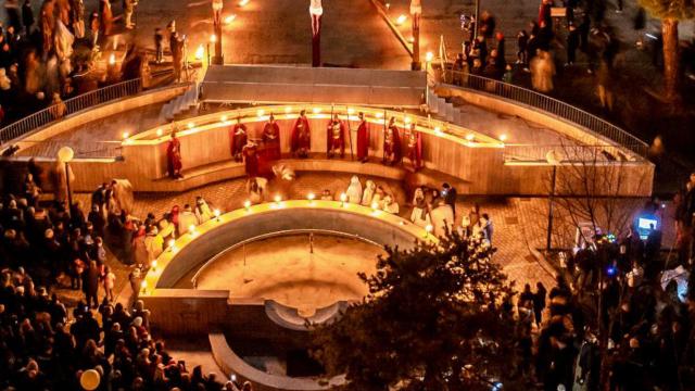 Pagliare del Tronto, grande successo per la manifestazione 'L'uomo della croce'