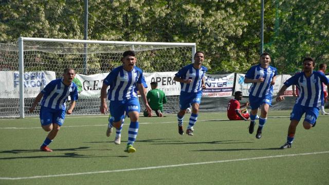 Promozione girone B: Monticelli-Castignano 1-0, timbro biancazzurro nel recupero con Fattori