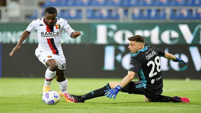 Cagliari-Genoa 0-1, highlights