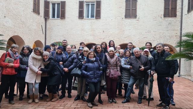Monteprandone, grande partecipazione alla 'Camminata dei musei - Sulle orme di San Giacomo della Marca'