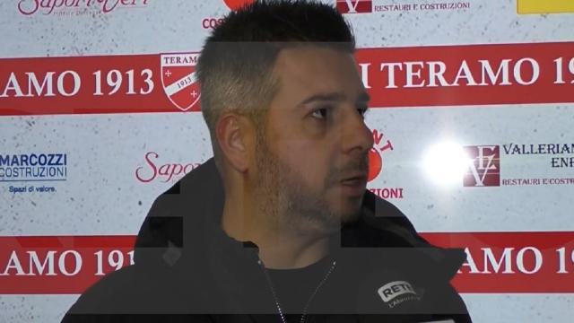 Serie D girone F: Teramo-Atletico Ascoli 0-0, le voci di Seccardini e Baraboglia post gara