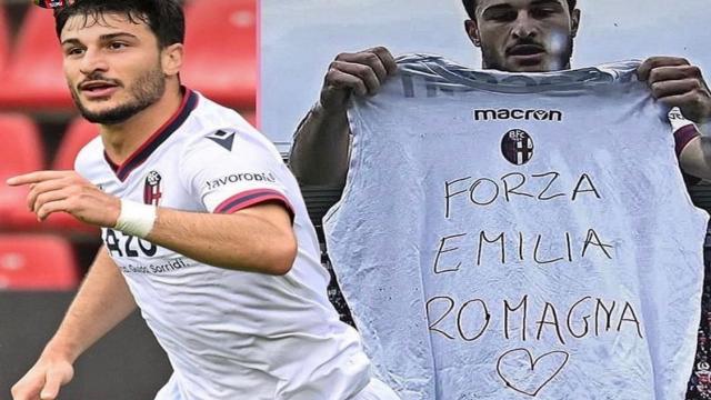 Cremonese-Bologna 1-5. 40° gol in Serie A per Orsolini con dedica alle popolazioni colpite dall'alluvione