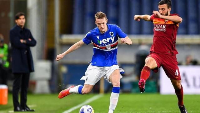 Sampdoria-Roma 2-0, highlights. Sesto gol in campionato per Jankto