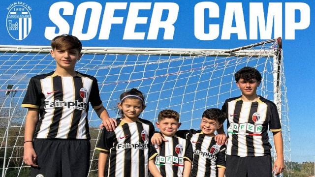 Ascoli Calcio: estate 2025, due Sofer Camp a Pineto e Montegiorgio per i più giovani