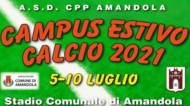 CPP Amandola, dal 5 al 10 Luglio campus estivo di calcio allo stadio 