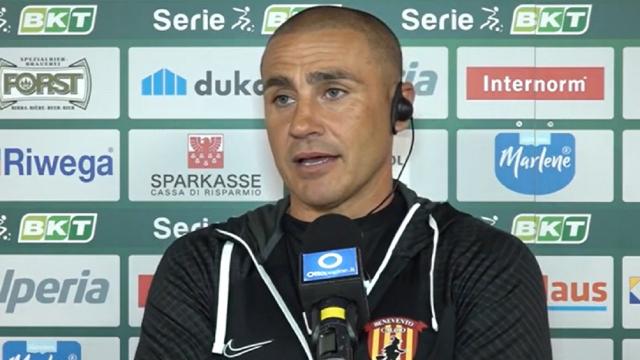 Sudtirol-Benevento 1-1, voci Bisoli (“Abbiamo fatto noi la gara”) e Cannavaro (“E' subentrata la paura di vincere”)