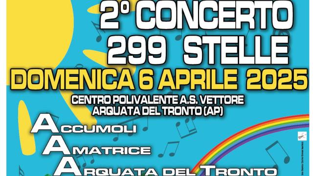 Arquata del Tronto, seconda edizione del concerto ''299 stelle'' per ricordare le vittime del sisma