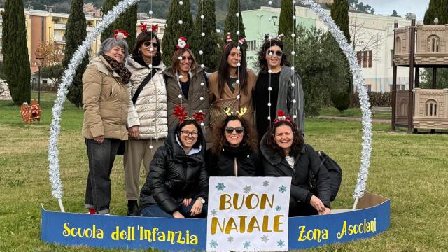 A Grottammare il ''Christmas Party 2024'' con i bambini del Plesso Ascolani