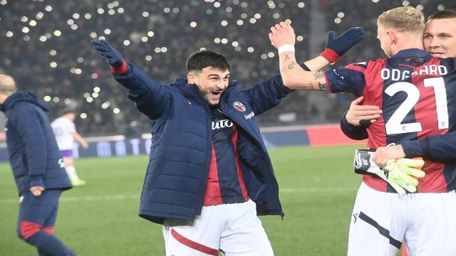 Bologna-Fiorentina 2-0, l'ascolano Orsolini non si ferma più e realizza il 49° gol in Serie A