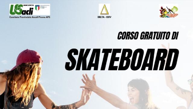 Partito a Castel di Lama il corso gratuito di skateboard. Ancora aperte le iscrizioni