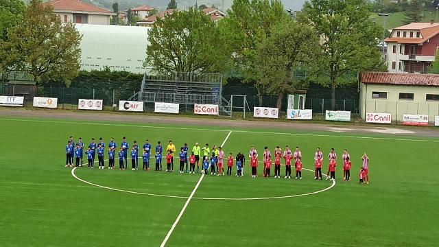 Promozione girone B, Monticelli sconfitto 5-1 sul campo della capolista Matelica. Sfumano i playoff