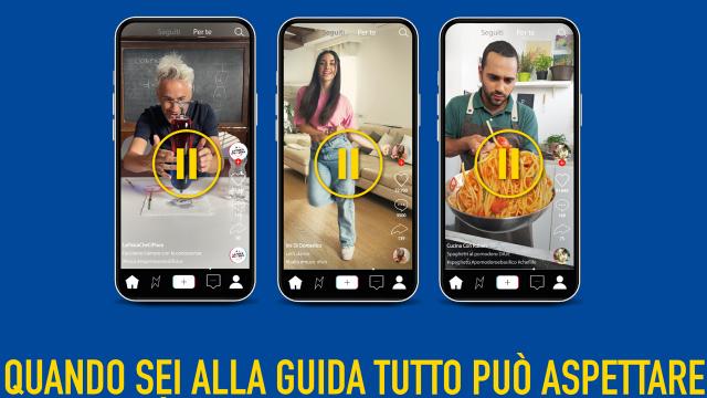 'Quando sei alla guida tutto può aspettare': in arrivo nuovo spot ANAS con Schettini, Ruben Bondì e Iris Di Domenico
