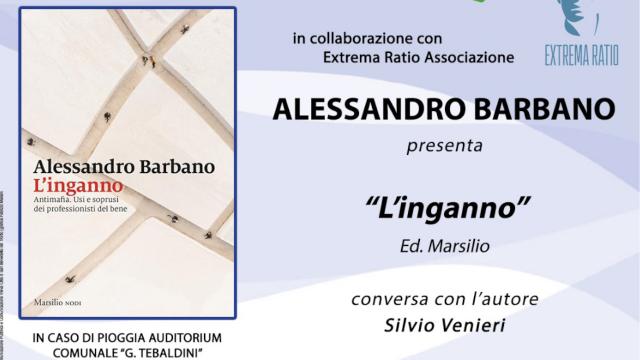 San Benedetto del Tronto, 'I Luoghi della scrittura': Alessandro Barbano presenta il libro 'L'inganno'