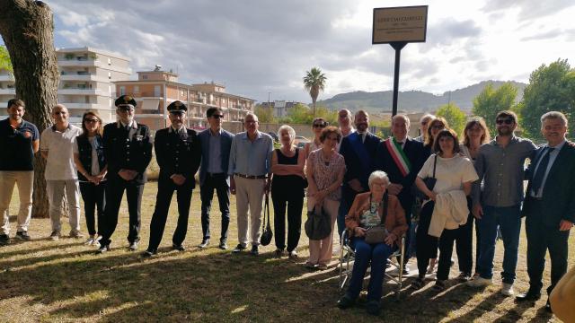 San Benedetto, pineta del lungomare intitolata a Luigi Ciacciarelli. Terminati i lavori in via Montello