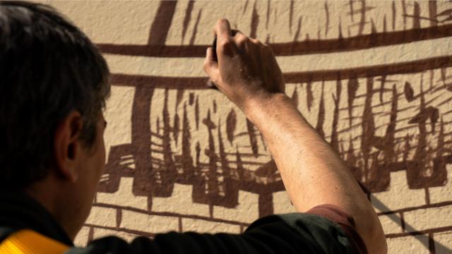 Arte urbana ad Ascoli Piceno, partiti ufficialmente i lavori: primo intervento a Poggio di Bretta