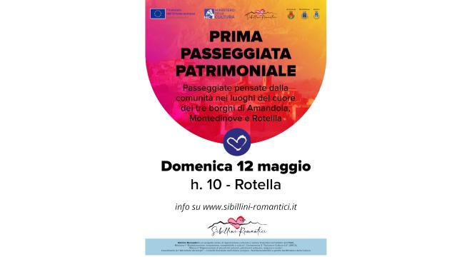 Rotella, prima passeggiata patrimoniale del progetto ''Sibillini Romantici''