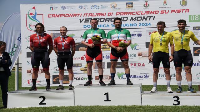 Ciclismo paralimpico, ennesimo titolo italiano per l'ascolano Francesco Ceci con vista su Parigi
