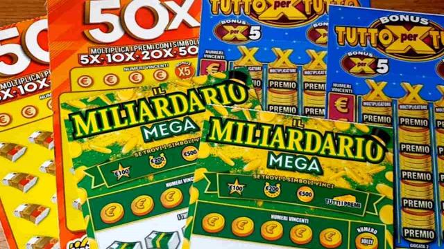 Vinti 200.000 euro con i gratta e vinci in provincia di Viterbo