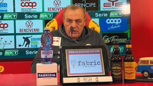 Catanzaro-Ascoli 3-2, la voce di Castori in sala stampa: “Alla lunga abbiamo pagato le assenze”