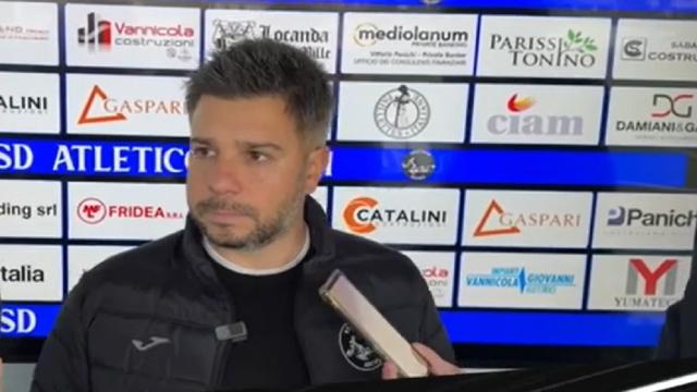 Atletico Ascoli-Recanatese 1-1, voce Seccardini post gara: “Pari che lascia amaro in bocca, abbiamo fatto tutto noi”