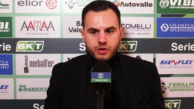 Feralpisalò-Ascoli 0-1, ds Ferretti: “Chiediamo rispetto, c'è stato un errore arbitrale a nostro sfavore”