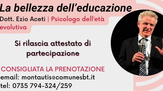Giornata della Gentilezza, all'Auditorium di San Benedetto del Tronto un convegno sull'educazione
