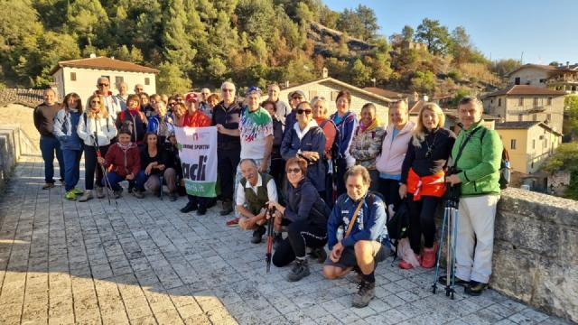 Unione Sportiva Acli, successo di partecipanti per le camminate sui luoghi del sisma 2026/2017