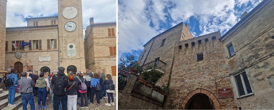 Da Marche e Abruzzo a Massignano per la tappa del progetto ''Camminata dei musei''