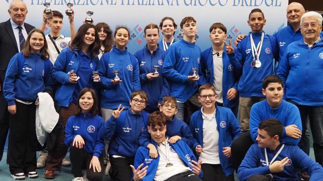 Ottimi risultati per l'ASD 'Centobuchi Bridge' ai Campionati italiani di Bridge under 23