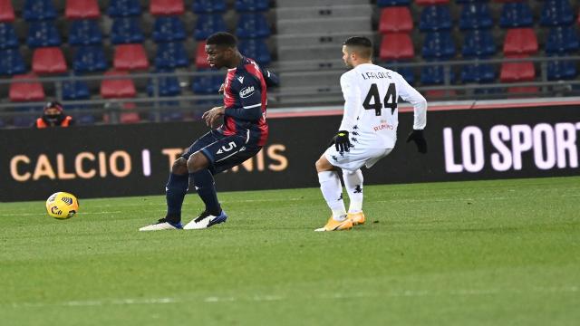 Bologna-Benevento 1-1, highlights