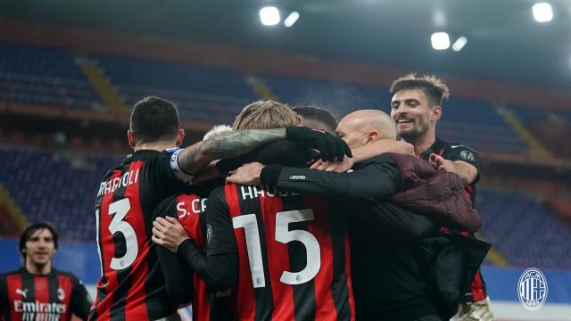 Sampdoria-Milan 1-2, highlights