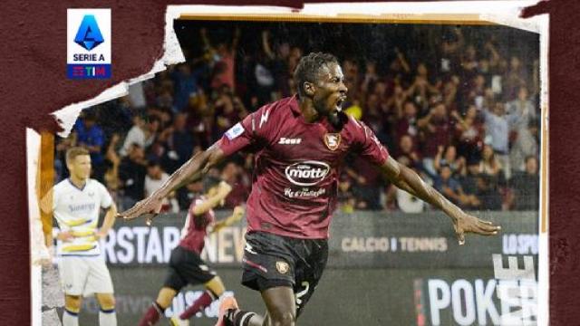 Salernitana-Verona 2-2, highlights. Primo punto per i granata di Castori